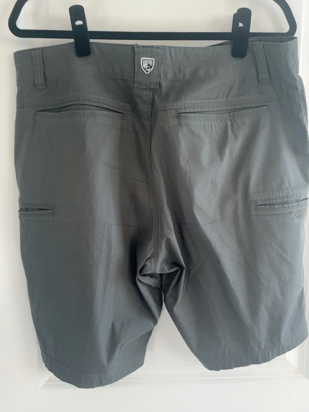 KÜHL Resistor Lite Chino Shorts Mens 36 Gray 5205 Stretch Hiking Outdoor